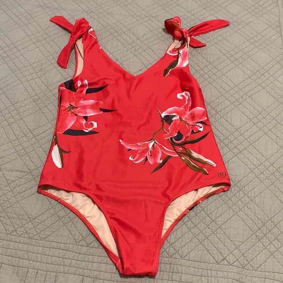 Albion Belle One-Piece Swimsuit - Pink Lily - Picture 1 of 11